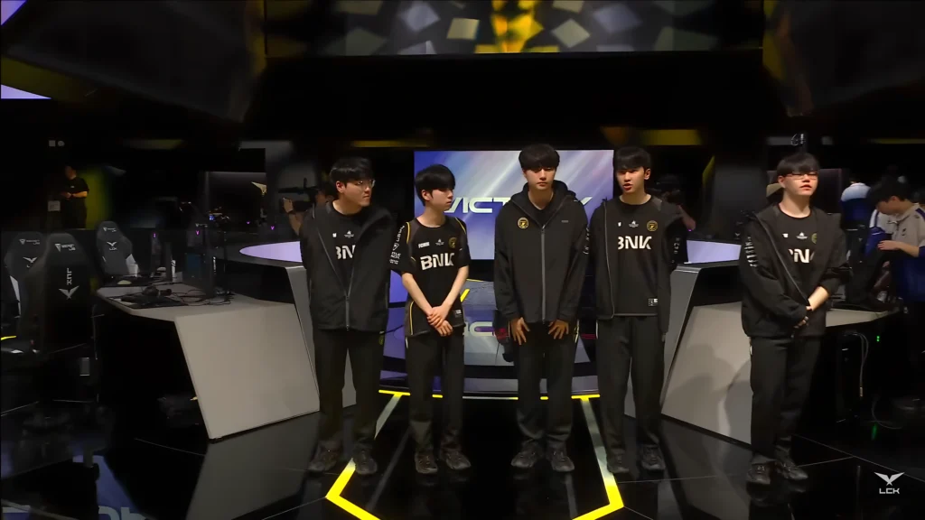 BNK FearX's Secured Victory In