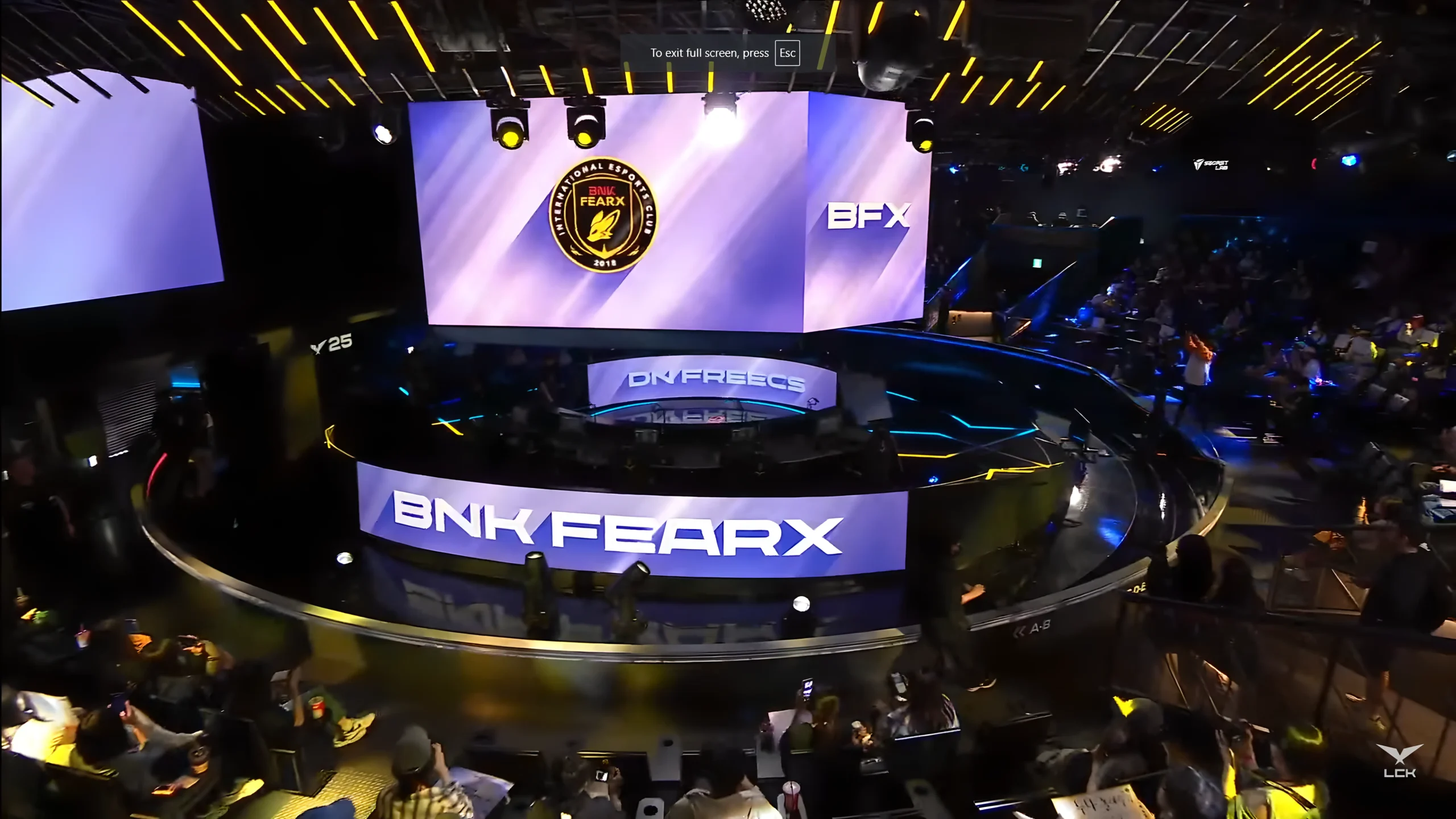 LCK 2025 match: BNK FearX vs DN Freecs