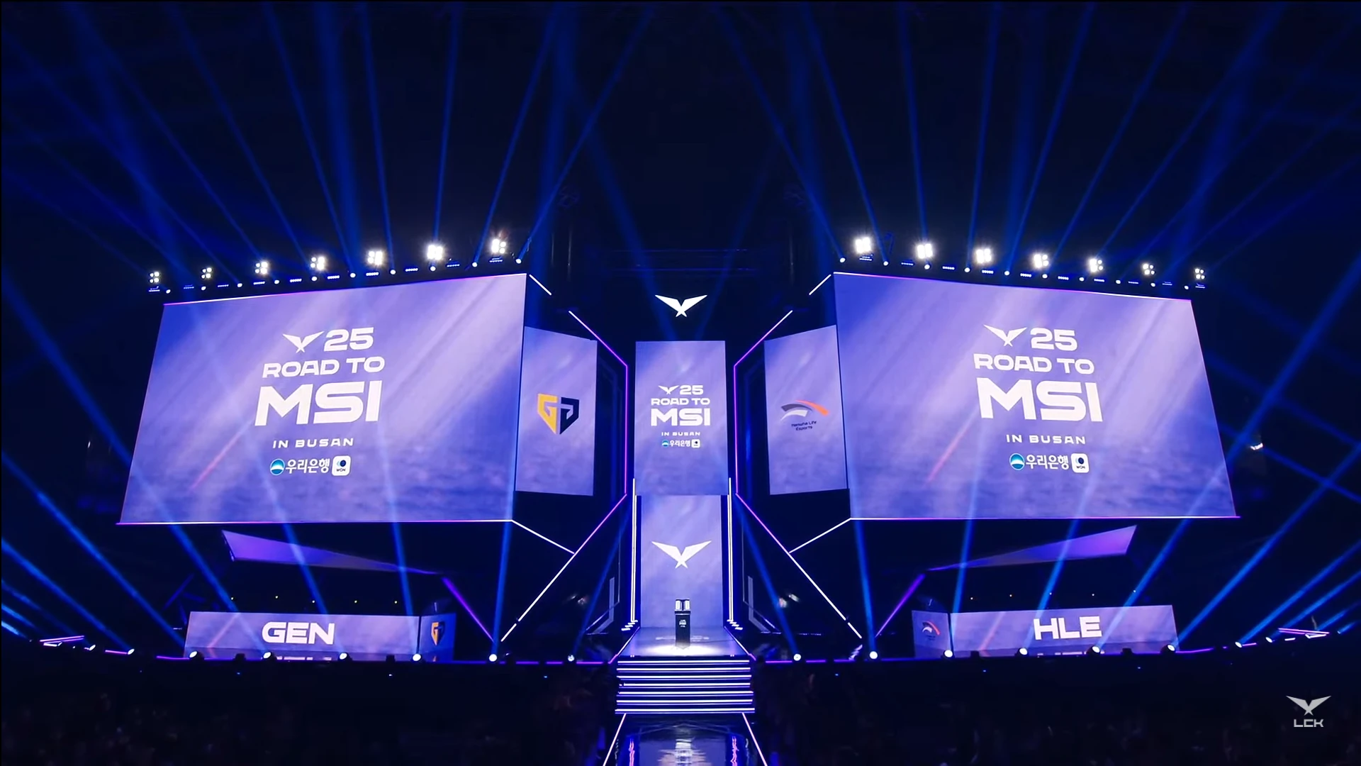 The Hanhwa Life Esports (HLE) vs Generation Gaming (Gen.G) LCK 2025 Road to MSI Playoff Showdown, which happened today, June 13, 2025.