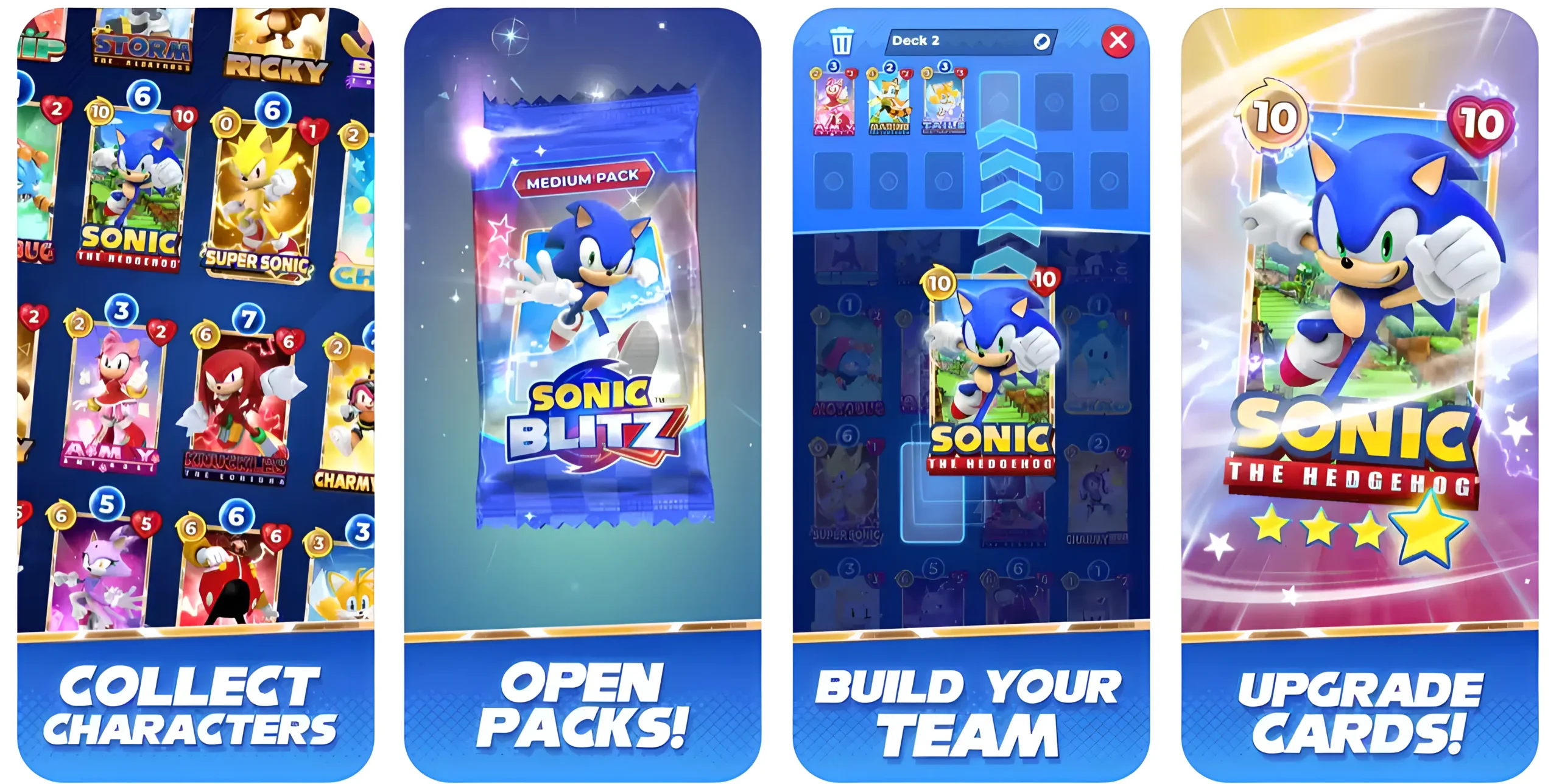 Official Apple App Store image for the mobile game Sonic Blitz.